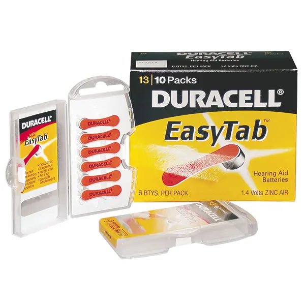 Spezialbatterien für Hörgeräte - 1,4 V - Duracell